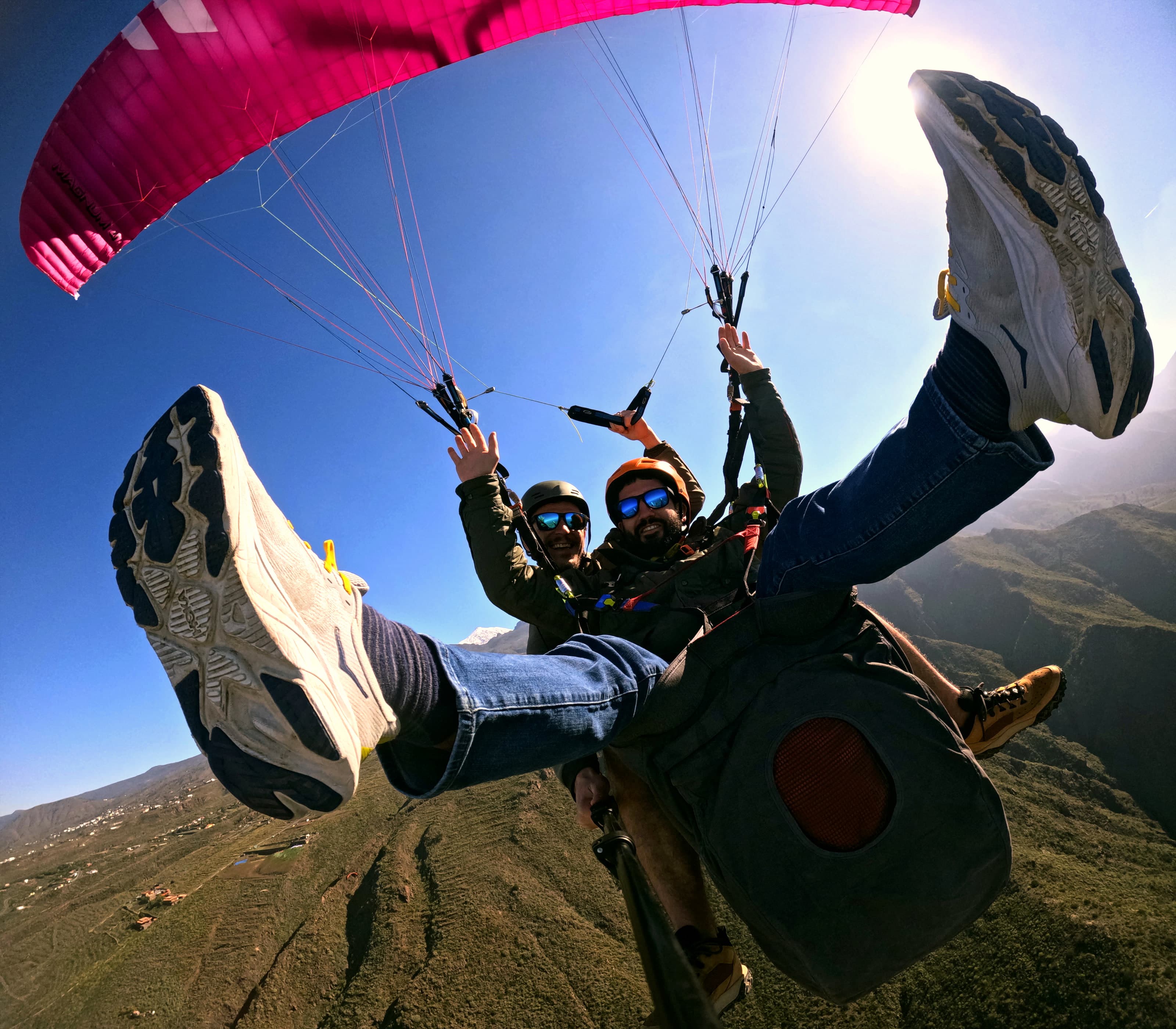 Recommended tandem paragliding